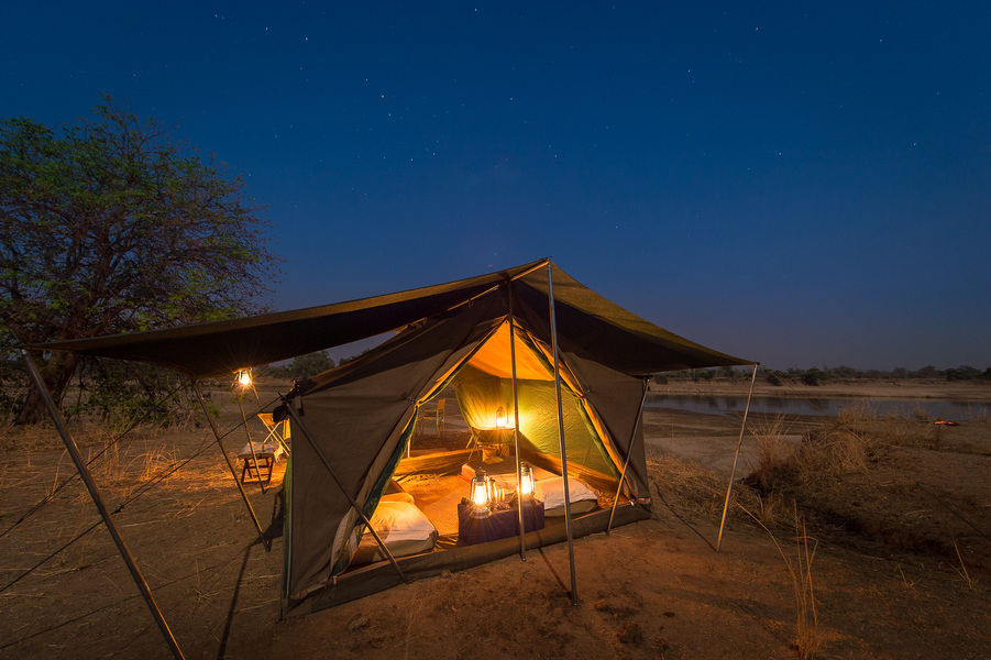 Camping in Africa