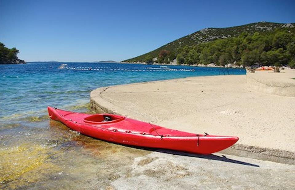 Kayaking Along Croatia Coastline