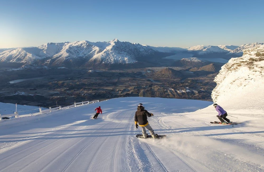 Skiing in New Zealand